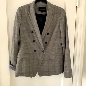 Banana Republic plaid blazer